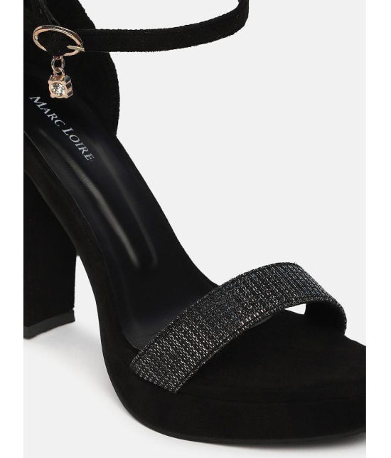 MARC LOIRE - Black Women's Sandal Heels - None