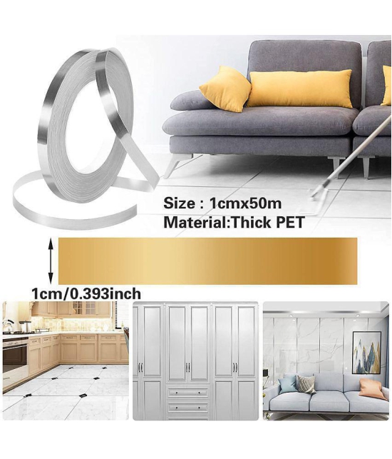 Gatih - Waterproof Tile Gap Sticker Tile Decoration Tape Wallpaper ( Pack of 1 )