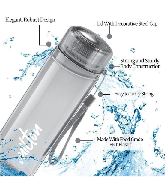 Milton - Grey Water Bottle 1000 mL ( Set of 1 ) - Grey