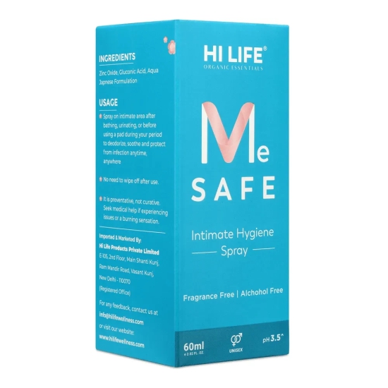 ME SAFE - Intimate Hygiene Spray (Unique Japanese Formula) 60ml