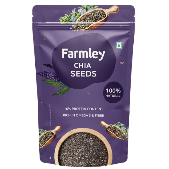 Farmley Premium Chia Seeds for Eating 200g