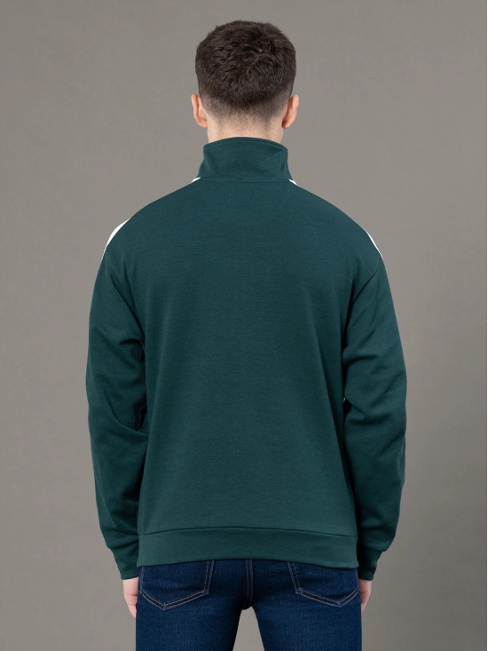 RedTape Half Zip Sweatshirt for Men | Cut & Sew | Everyday Comfort