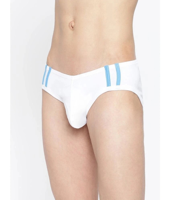 La Intimo Cotton Mens Bikini ( White ) - None