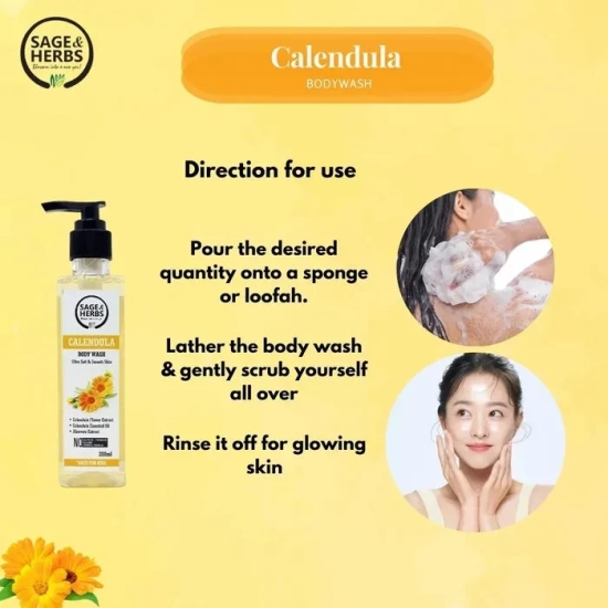 Calendula Body wash-100 ml