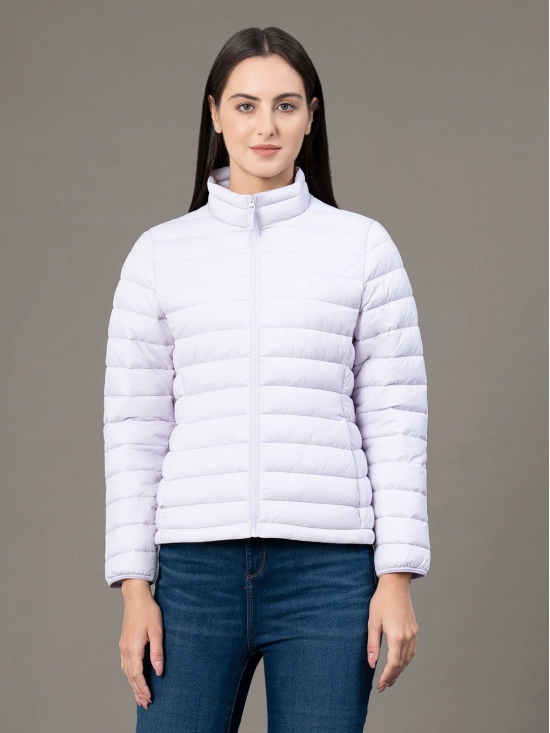 RedTape Stand Collar Padded Jacket for Women | Lightweight & Enhanced Comfort