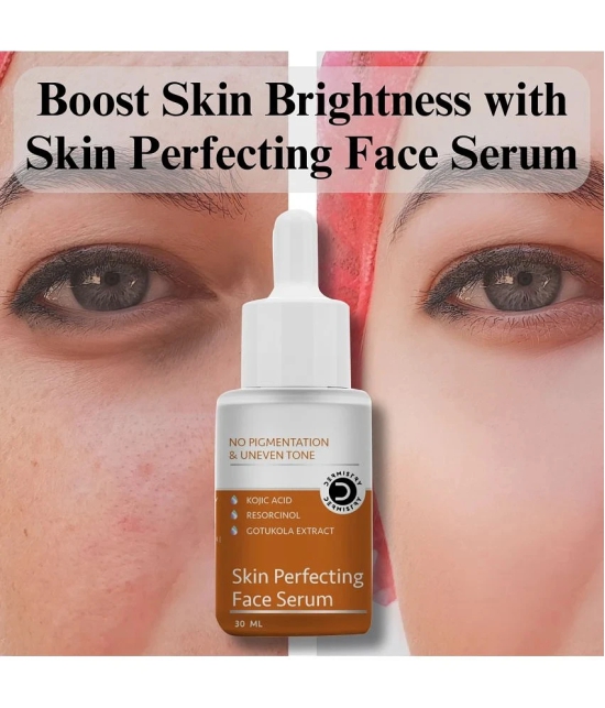 Dermistry Hyper Pigmentation Fairness Kojic Acid Face Serum Skin D Tan Whitening Lightening Brightening Shine Care Anti Blemishes Pigment Melasma Removal Glowing Beauty Moisturizer Goree Gor