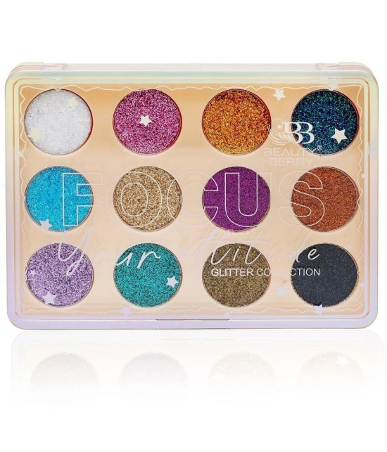 Beauty Berry Focus Your Attitude Eye Shadow Powder Colours 18 g