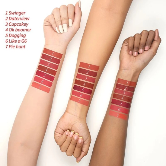 LIT Liquid Matte Lipstick Pack of 4 Bold Shades