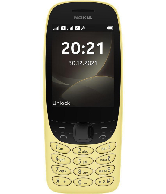 Nokia 6310 Dual SIM Feature Phone Yellow