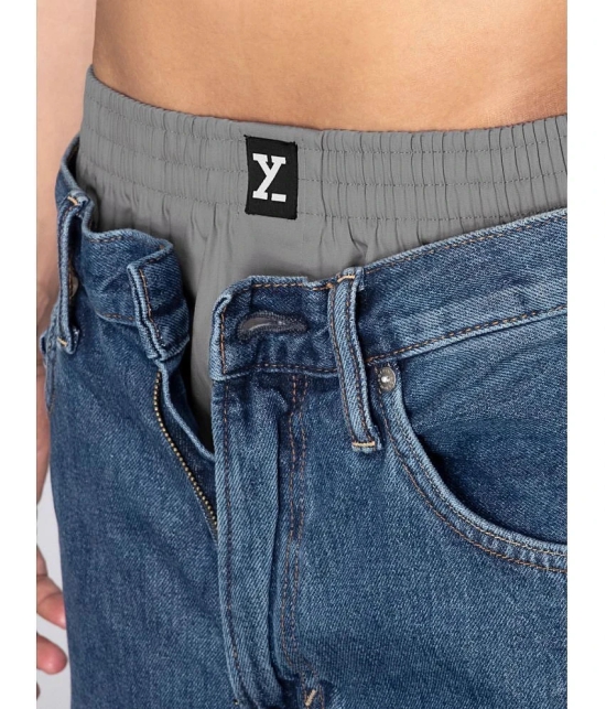 XYXX - Grey Cotton Mens Boxer- ( Pack of 1 ) - None