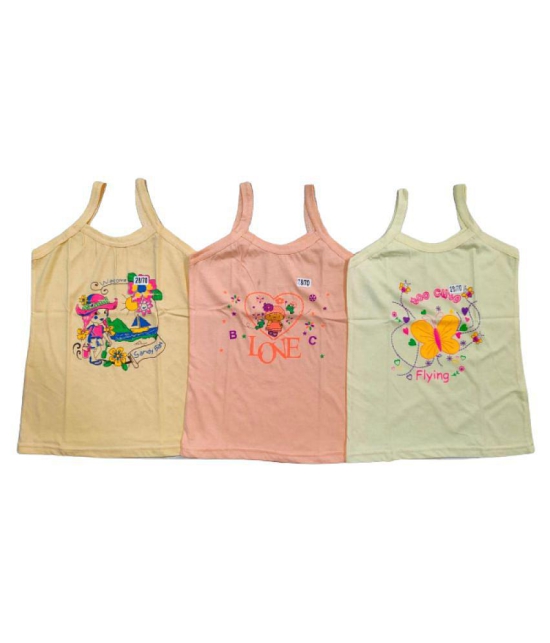 Girls Camisole (PACK OF 6) - None