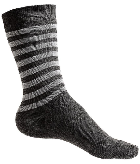 Texlon - Multicolor Woollen Men's Mid Length Socks ( Pack of 5 ) - Multicolor