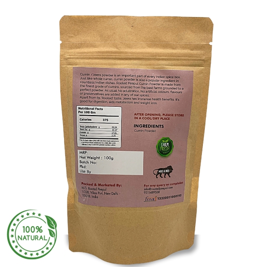 Jeera Dhaniya Powder Combo: Cumin Powder + Coriander Powder