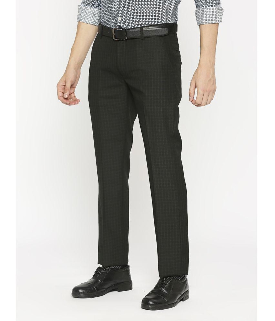 Solemio Black Slim Formal Trouser ( Pack of 1 ) - None