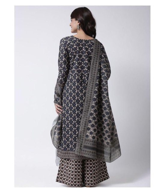 Hangup Black Chanderi Dupatta