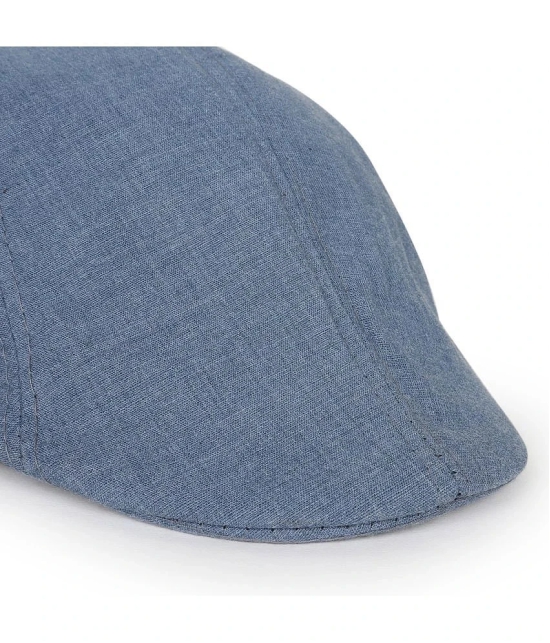 Zacharias Blue Cotton Mens Cap ( Pack of 1 ) - Blue