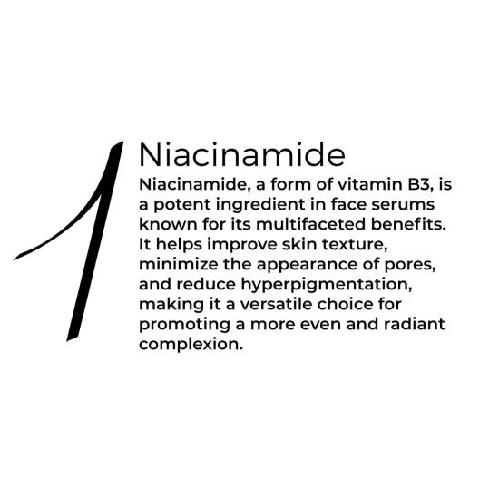 10% Niacinamide Face Serum for Smooth, Glowing Skin