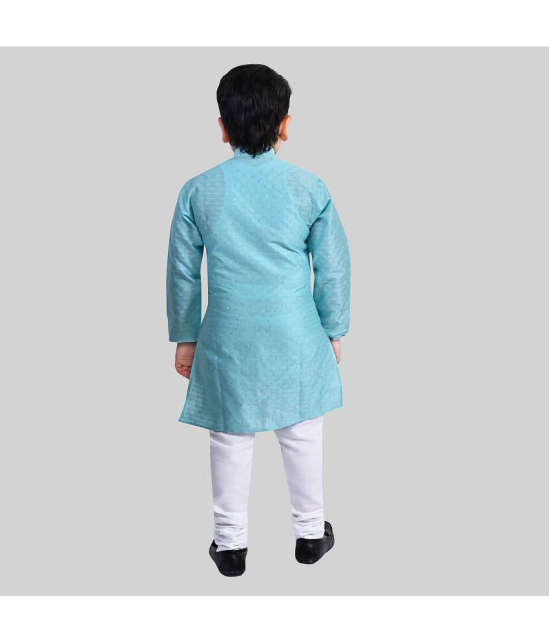 Arshia Fashions - Light Blue Cotton Blend Boys ( Pack of 1 ) - None