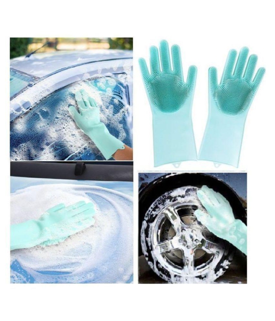 AJRO DEAL AJRO DEAL WASHING Rubber Standard Size Cleaning Glove