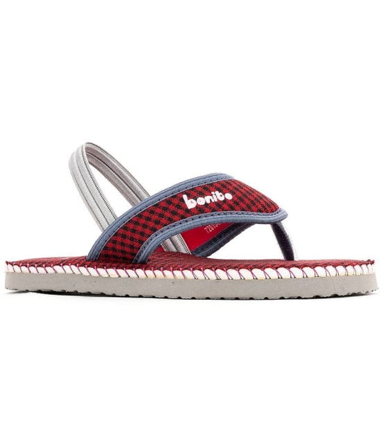 Bonito Maroon Sandal for Kids - None