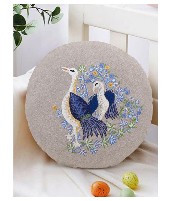 mezposh Single Cotton Cushion Covers Other Sizes - Blue