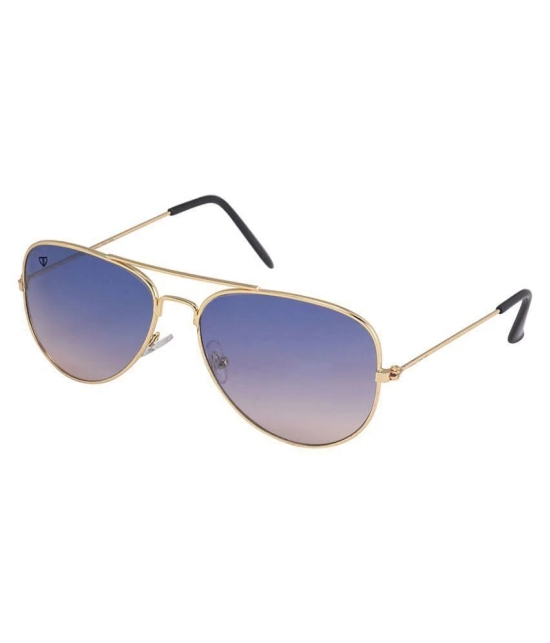 Walrus - Ocean Blue Pilot Sunglasses ( WS-JOHN-280606 ) - Medium