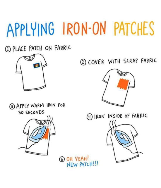 iDream Iron on Patches Emoji Style Embroidery Applique Decoration for Clothes L2-S04 (Pack of 13)