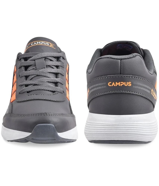 Campus - Dark Grey Boys Sports Shoes ( 1 Pair ) - None