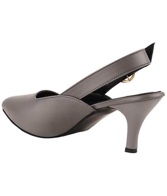 Shoetopia - Gray Women''s Pumps Heels - None