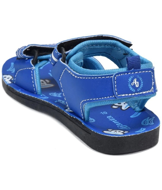 Ajanta Blue Sandal for Kids AA0051 - None