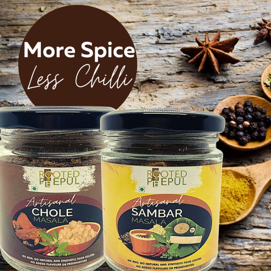 Chola Masala, Sambar Masala Combo (75gms x2)