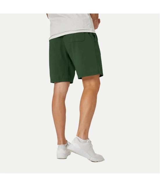 Radprix Green Cotton Mens Shorts ( Pack of 1 ) - None