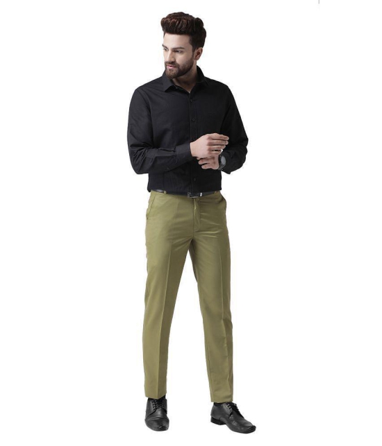 Hangup Green Regular -Fit Trousers - None