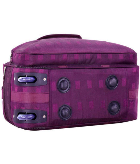 AXEN BAGS - Purple Polyester Duffle Trolley - Onesize