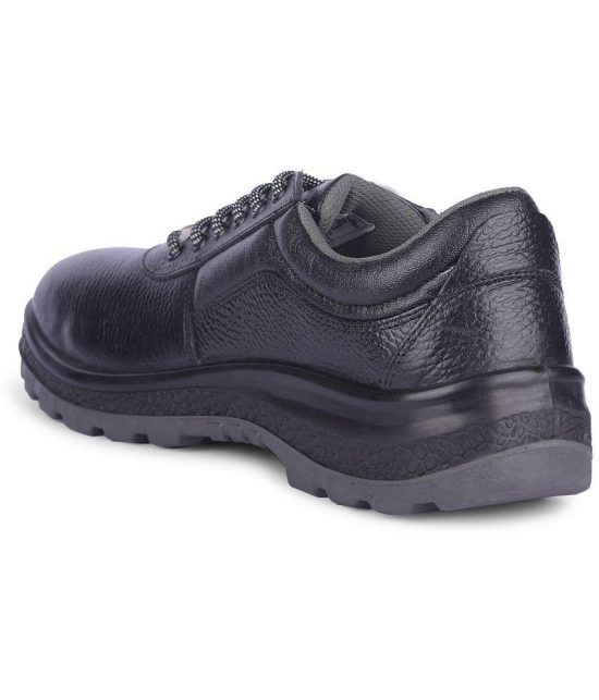 Liberty Mid Ankle Black Safety Shoes - 8