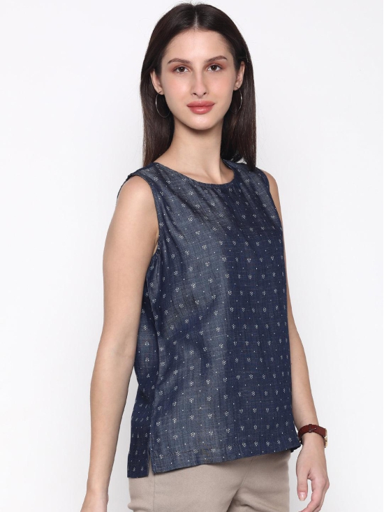 The Ruby Top - Denim Tencel-M