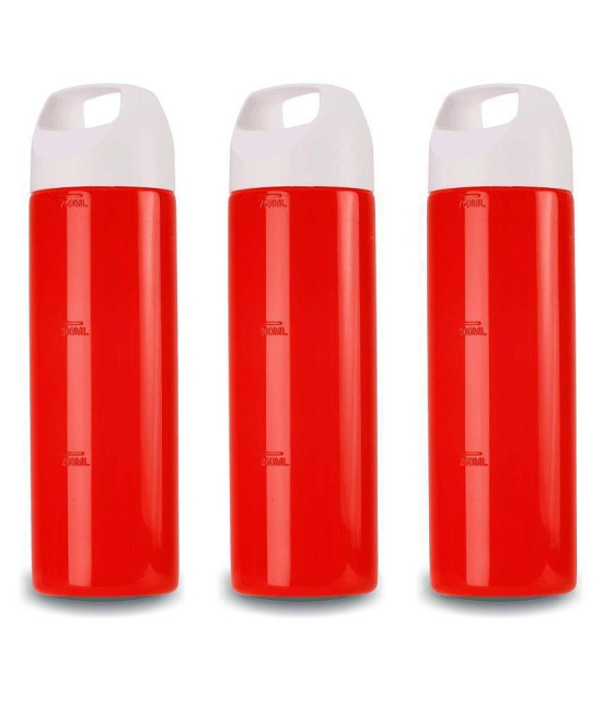 Oliveware - Purple Water Bottle 750 mL ( Set of 3 ) - Red