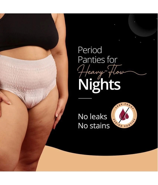 Carmesi Disposable Period Panties (L-XL) | Maternity Panties | All-Night Protection | 4 Pcs