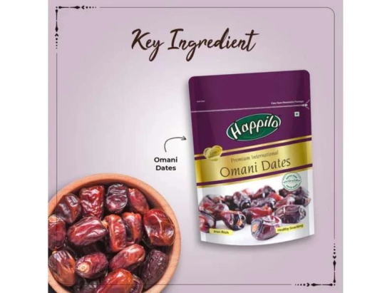 Happilo Premium International Omani Dates 500g