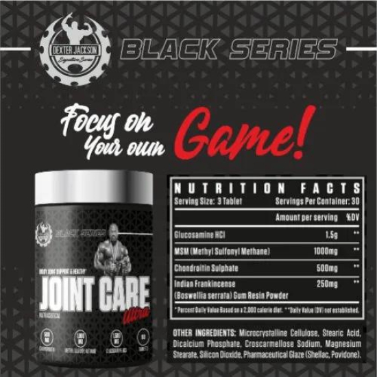 Dexter Jackson Black Series Joint Care Ultra 90 Tablets