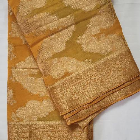 Banaras Georgette saree multi color