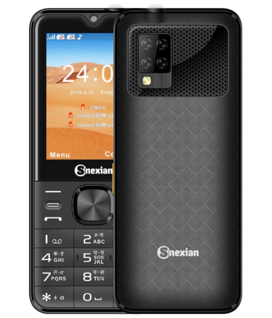 Snexian R2 Dual SIM Feature Phone Black