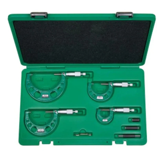 Insize Outside Micrometer Set - 3203-1004A-3203-125A (100-125MM)