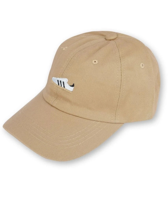 PENYAN Beige Cotton Mens Cap ( Pack of 1 ) - Beige