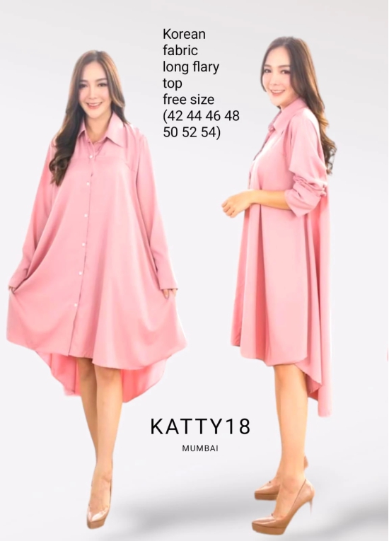 Katty 18 KOREAN FABRIC TOPS FOR WOMEN'S