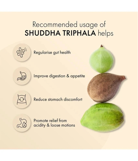 Dr. Vaidyas Shuddha Triphala Tablets | (60 Tablets) Pack of 2