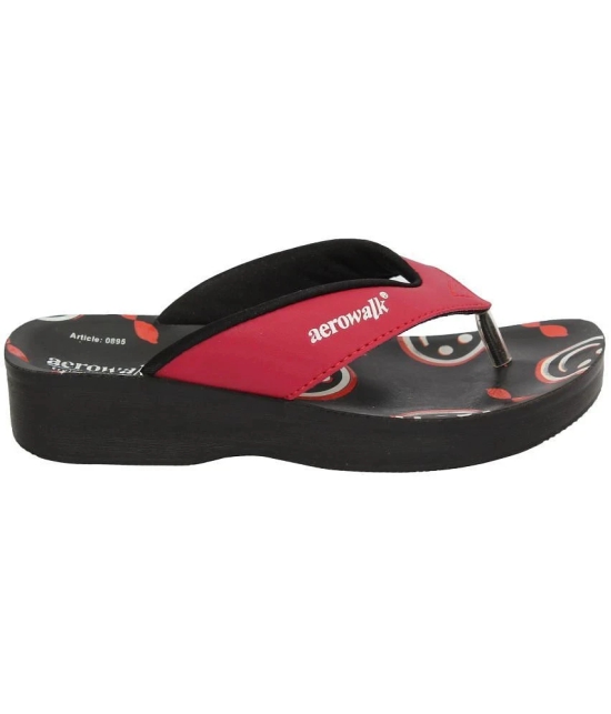 Aerowalk - Red Womens Flats - None