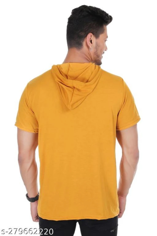 Casual Regular Men Cotton Blend Tshirt