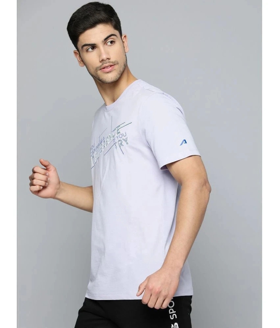 Alcis Blue Cotton Regular Fit Mens Sports T-Shirt ( Pack of 1 ) - None