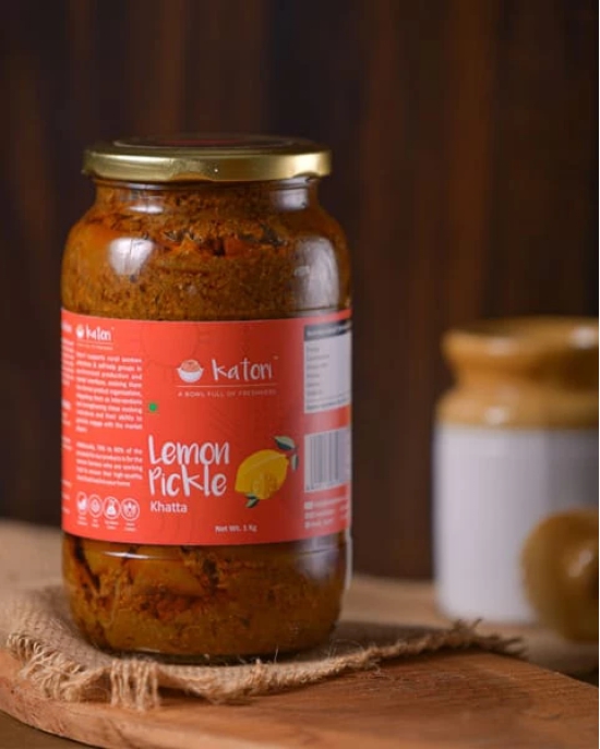 Katori Handcrafted Lemon (Non Sweet) Pickle 1kg